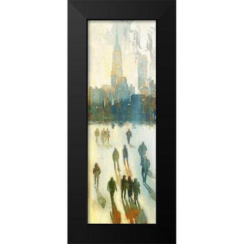 NY Shadows III Black Modern Wood Framed Art Print by Selkirk, Edward