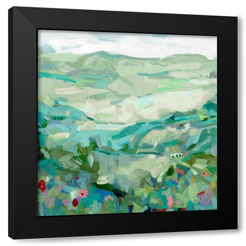 Wild Black Modern Wood Framed Art Print with Double Matting by Selkirk, Edward