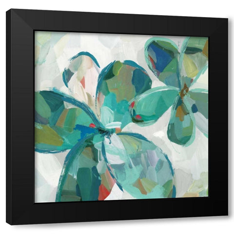 Segment I Black Modern Wood Framed Art Print with Double Matting by Selkirk, Edward
