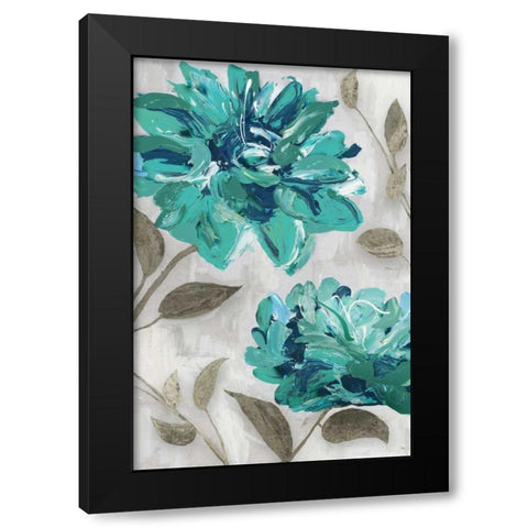 Blooms I Black Modern Wood Framed Art Print by Selkirk, Edward