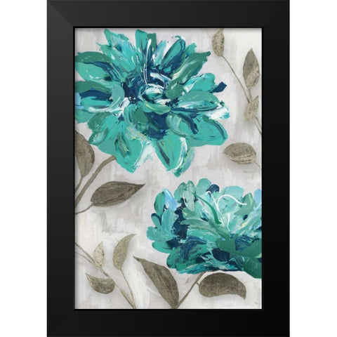 Blooms I Black Modern Wood Framed Art Print by Selkirk, Edward