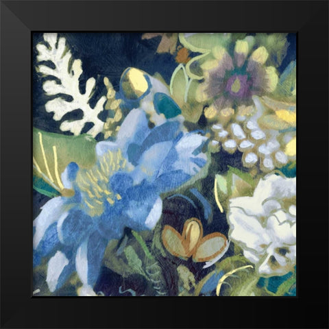 Bouquet III Black Modern Wood Framed Art Print by Selkirk, Edward