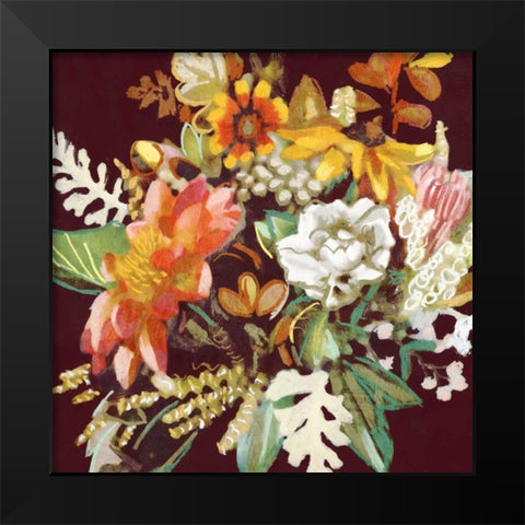 Posy I Black Modern Wood Framed Art Print by Selkirk, Edward