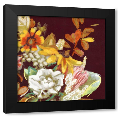Posy III Black Modern Wood Framed Art Print by Selkirk, Edward
