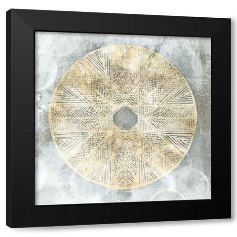 Pale Motif Black Modern Wood Framed Art Print by Selkirk, Edward