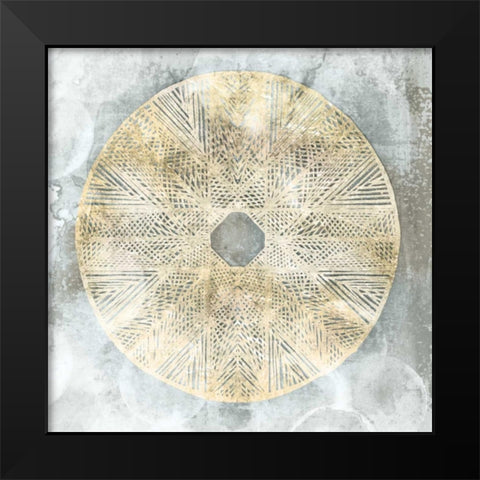 Pale Motif Black Modern Wood Framed Art Print by Selkirk, Edward