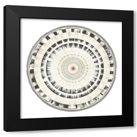 Neutral Motif I Black Modern Wood Framed Art Print by Selkirk, Edward