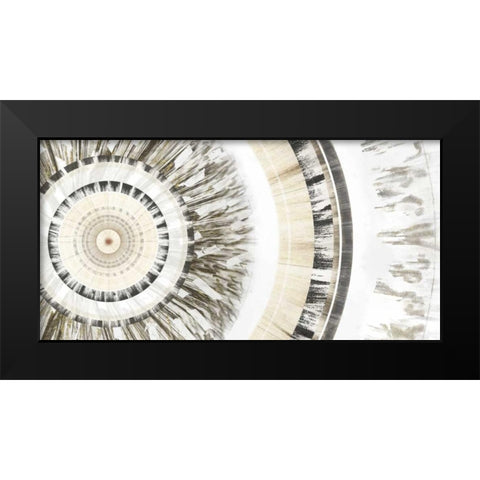 Neutral Motif II Black Modern Wood Framed Art Print by Selkirk, Edward