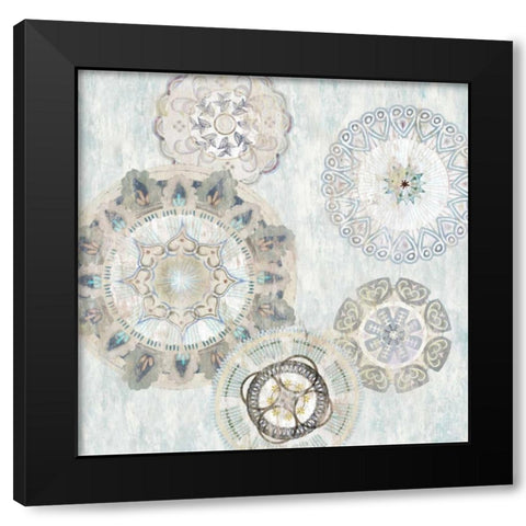 Gears II Black Modern Wood Framed Art Print by Selkirk, Edward