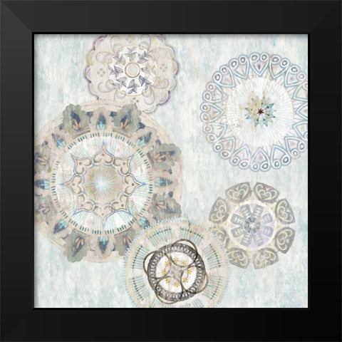 Gears II Black Modern Wood Framed Art Print by Selkirk, Edward