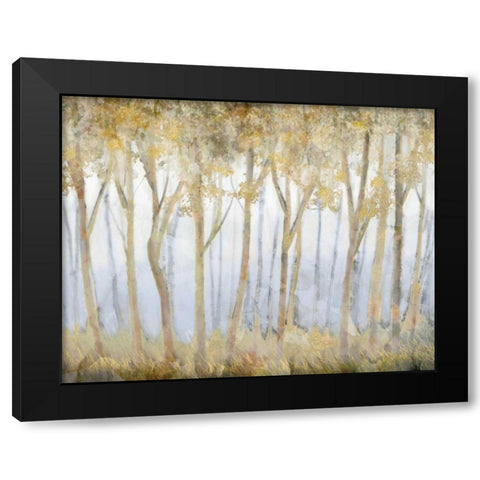 Rush to Gold Black Modern Wood Framed Art Print by Selkirk, Edward