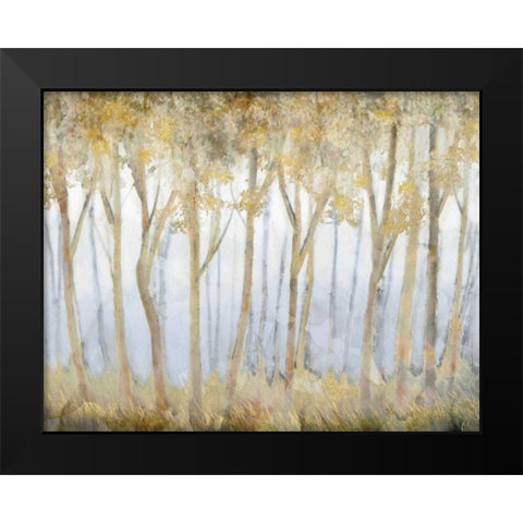 Rush to Gold Black Modern Wood Framed Art Print by Selkirk, Edward