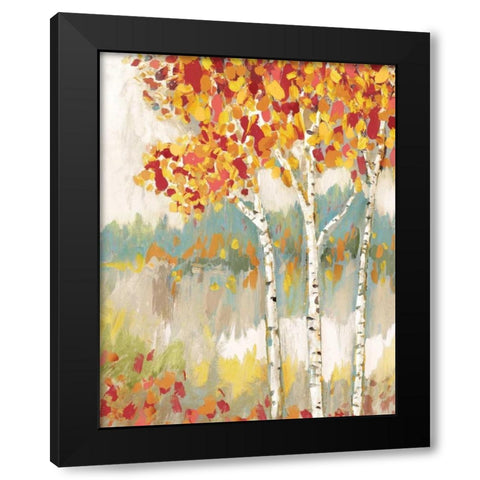 Forest Edge I Black Modern Wood Framed Art Print by Selkirk, Edward