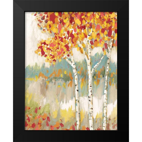 Forest Edge I Black Modern Wood Framed Art Print by Selkirk, Edward