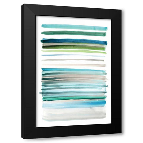Topaz II Black Modern Wood Framed Art Print by Selkirk, Edward