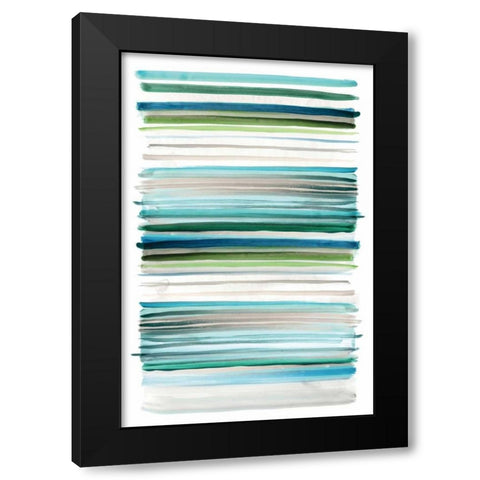 Topaz III Black Modern Wood Framed Art Print by Selkirk, Edward