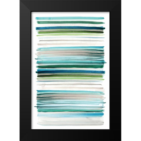 Topaz III Black Modern Wood Framed Art Print by Selkirk, Edward