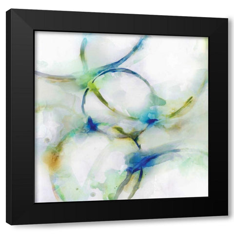 Coils II Black Modern Wood Framed Art Print by Selkirk, Edward