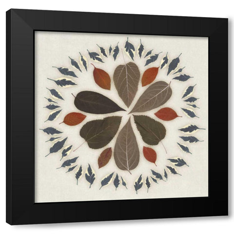 Wreath II Black Modern Wood Framed Art Print by Selkirk, Edward