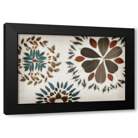Garland I Black Modern Wood Framed Art Print by Selkirk, Edward