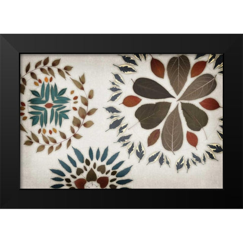 Garland I Black Modern Wood Framed Art Print by Selkirk, Edward
