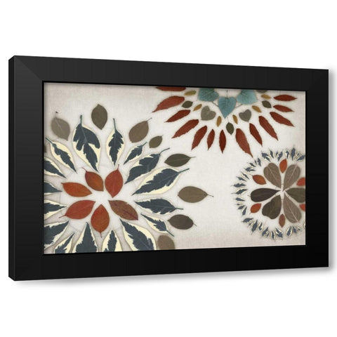 Garland II Black Modern Wood Framed Art Print by Selkirk, Edward
