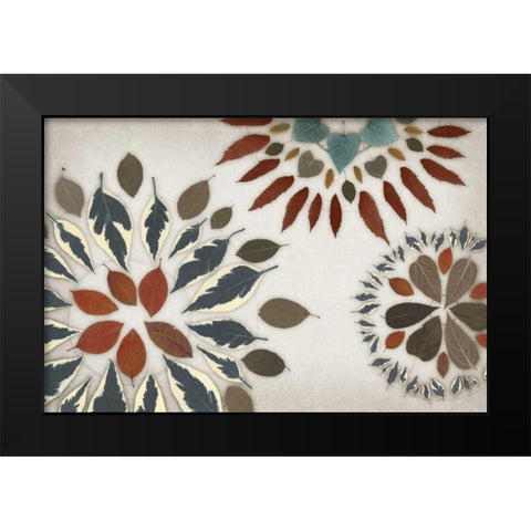 Garland II Black Modern Wood Framed Art Print by Selkirk, Edward