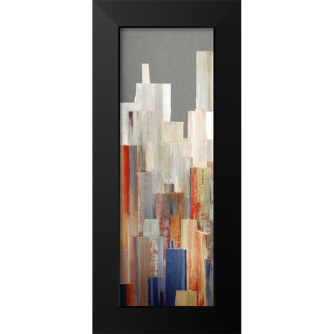 Hilltop Cityscape I Black Modern Wood Framed Art Print by Selkirk, Edward