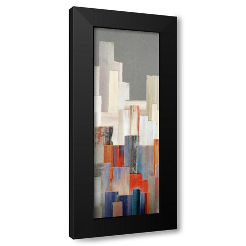 Hilltop Cityscape II Black Modern Wood Framed Art Print by Selkirk, Edward