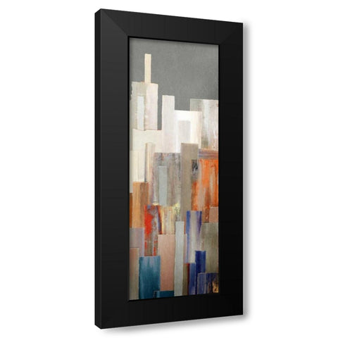 Hilltop Cityscape III Black Modern Wood Framed Art Print by Selkirk, Edward