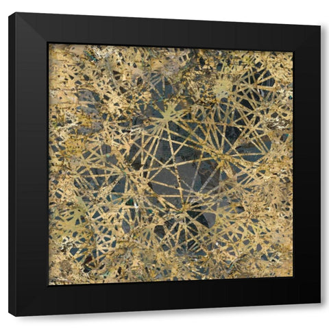 Tinge of Gold I Black Modern Wood Framed Art Print by Selkirk, Edward