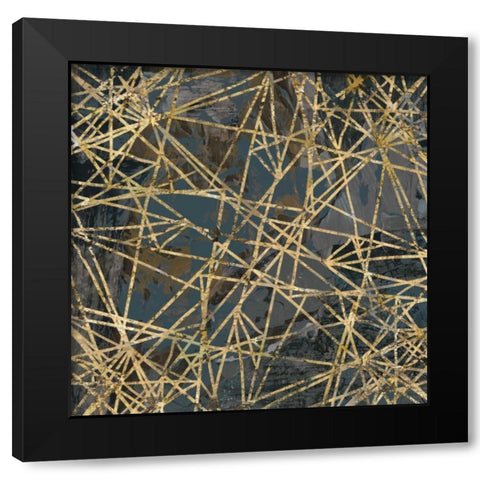 Tinge of Gold III Black Modern Wood Framed Art Print by Selkirk, Edward