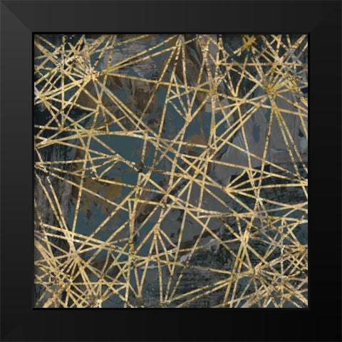 Tinge of Gold III Black Modern Wood Framed Art Print by Selkirk, Edward
