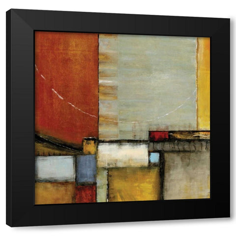 Emergence I Black Modern Wood Framed Art Print by Skeritt, Karen