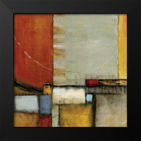 Emergence I Black Modern Wood Framed Art Print by Skeritt, Karen
