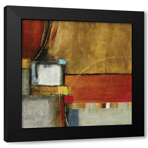 Emergence II Black Modern Wood Framed Art Print with Double Matting by Skeritt, Karen
