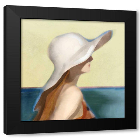 Grace Black Modern Wood Framed Art Print by Selkirk, Edward