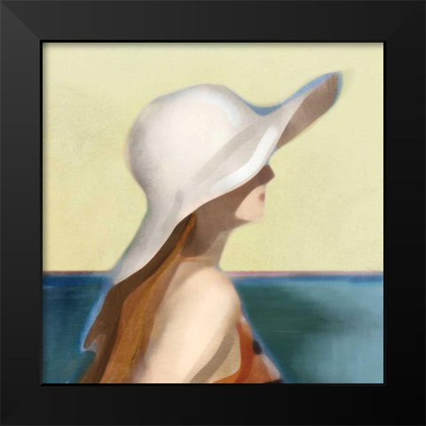 Grace Black Modern Wood Framed Art Print by Selkirk, Edward