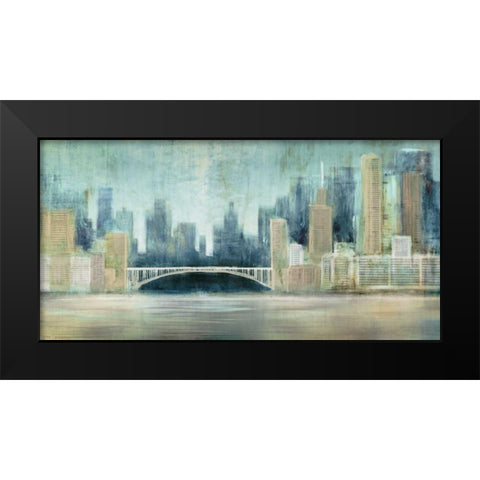 Ocean Dwells Black Modern Wood Framed Art Print by Selkirk, Edward