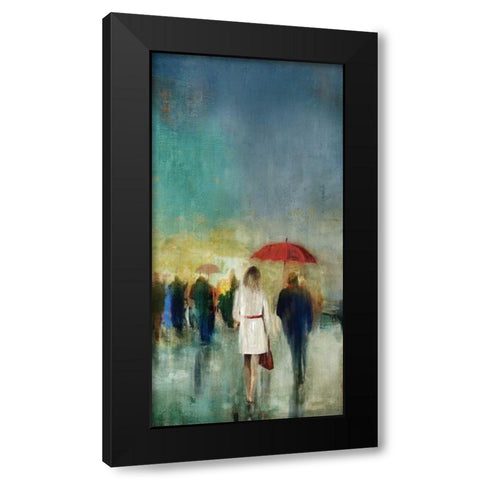 Memories I Black Modern Wood Framed Art Print with Double Matting by Selkirk, Edward