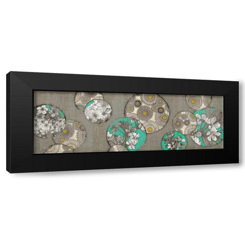 Blossom Bubbles I Black Modern Wood Framed Art Print with Double Matting by Selkirk, Edward