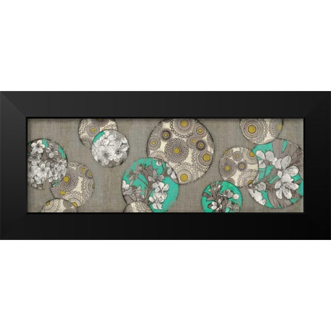Blossom Bubbles I Black Modern Wood Framed Art Print by Selkirk, Edward