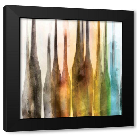 Milano I - Mini Black Modern Wood Framed Art Print with Double Matting by Selkirk, Edward