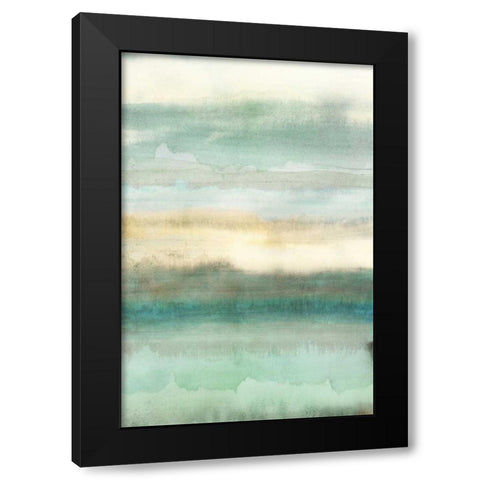 Hazy Impressions Black Modern Wood Framed Art Print by Selkirk, Edward
