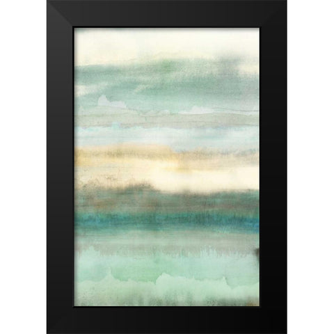 Hazy Impressions Black Modern Wood Framed Art Print by Selkirk, Edward