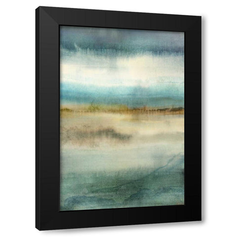 Blue Reverie Black Modern Wood Framed Art Print by Selkirk, Edward