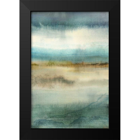 Blue Reverie Black Modern Wood Framed Art Print by Selkirk, Edward