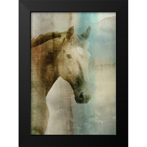 Lotta Black Modern Wood Framed Art Print by Selkirk, Edward