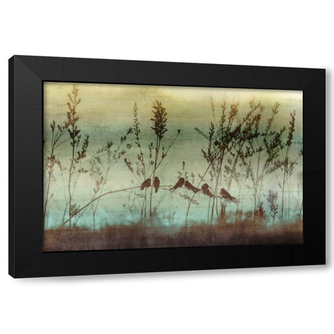 Louisianna Black Modern Wood Framed Art Print with Double Matting by Selkirk, Edward