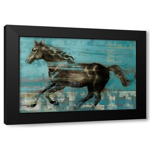 Spirit Black Modern Wood Framed Art Print by Selkirk, Edward